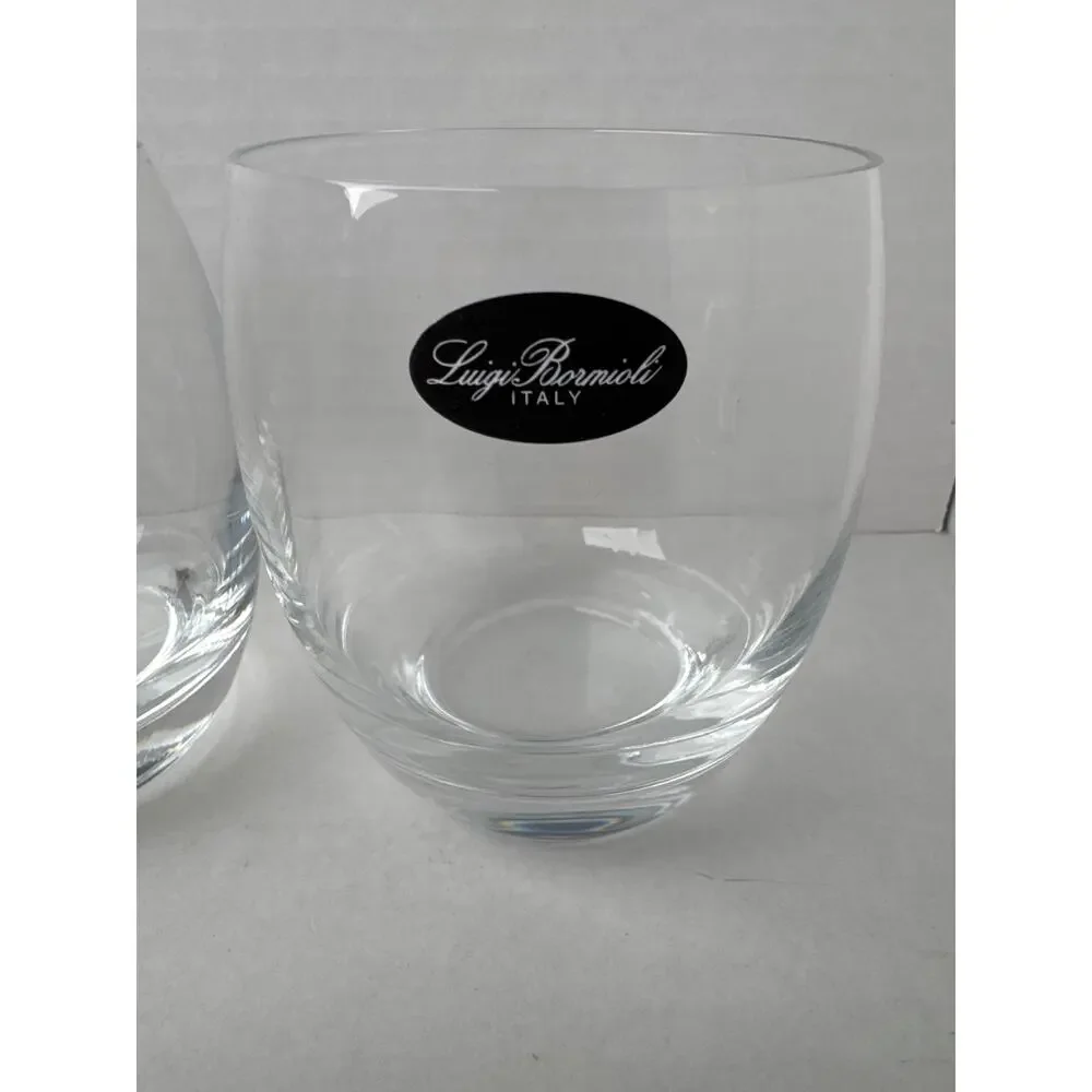 Luigi Bormioli Atelier Stemless Cabernet Wine Glass Set of 4